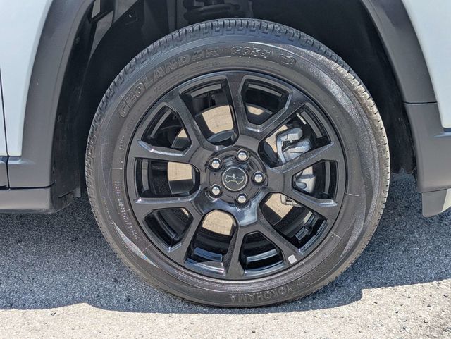 2025 Jeep Compass Latitude 4x4 Bright White Clearcoat at Burns GMC