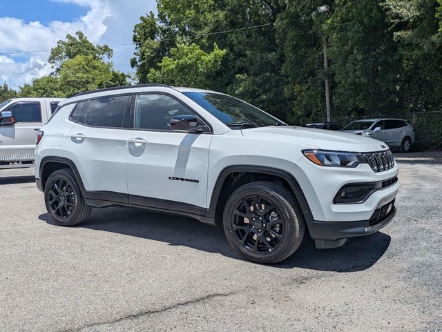2025 Jeep Compass Latitude 4x4 Bright White Clearcoat at Burns GMC