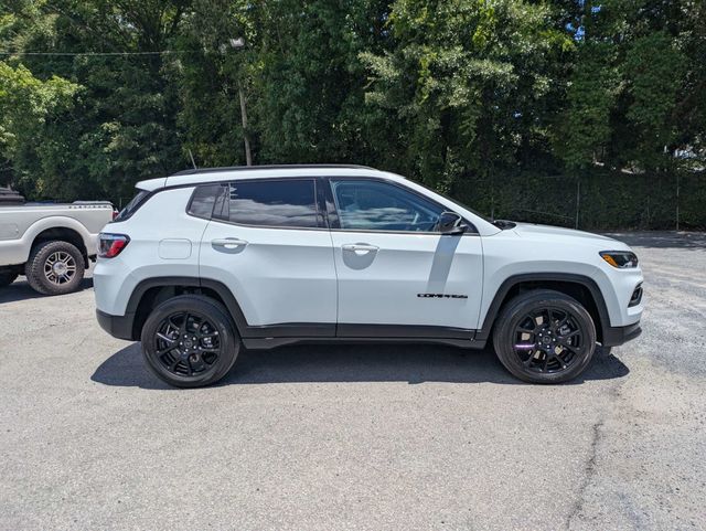 2025 Jeep Compass Latitude 4x4 Bright White Clearcoat at Burns GMC