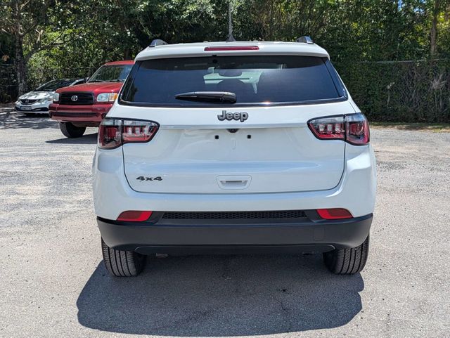 2025 Jeep Compass Latitude 4x4 Bright White Clearcoat at Burns GMC