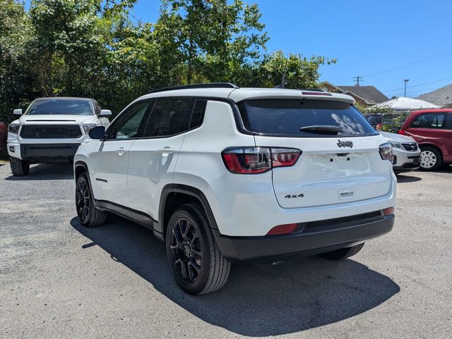 2025 Jeep Compass Latitude 4x4 Bright White Clearcoat at Burns GMC
