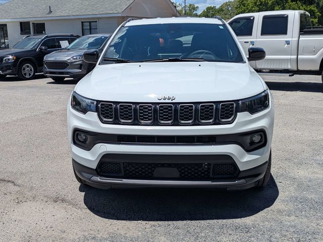 2025 Jeep Compass Latitude 4x4 Bright White Clearcoat at Burns GMC
