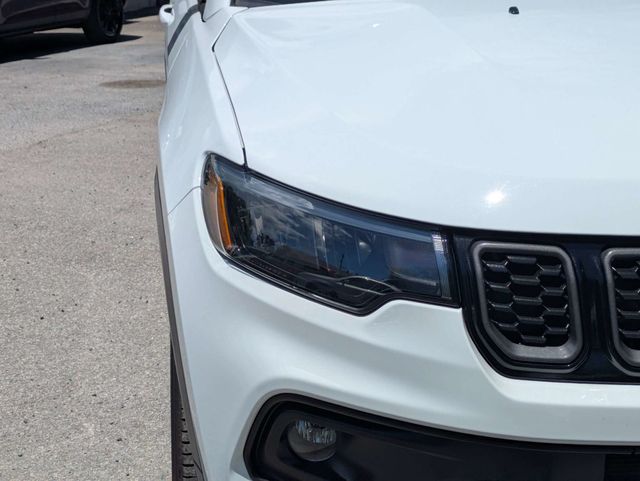 2025 Jeep Compass Latitude 4x4 Bright White Clearcoat at Burns GMC