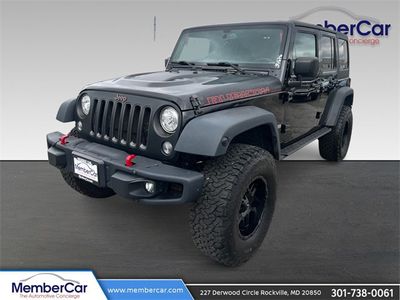2017 Used Jeep Wrangler Unlimited Unlimited Rubicon at MemberCar Serving  Rockville, MD, IID 21843891