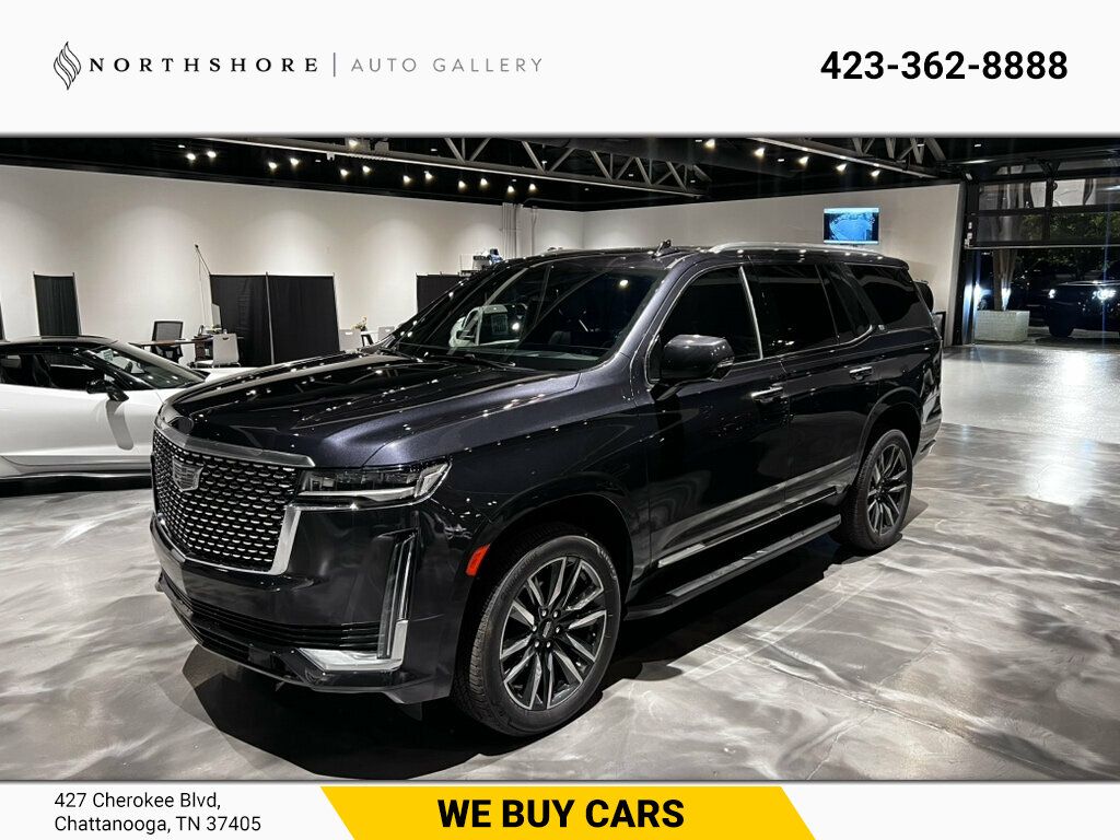 Galactic Gray Metallic 2022 Cadillac Escalade SUV / Crossover Rear-Wheel Drive Automatic