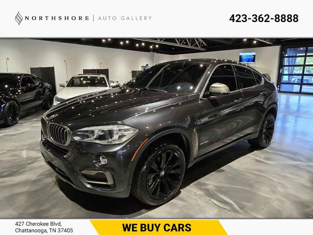 Gray (Dark Graphite Metallic) 2017 BMW X6 SUV / Crossover All-Wheel Drive Automatic
