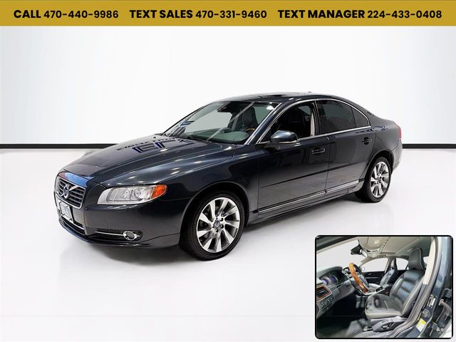 Gray 2013 Volvo S80 T6 Platinum AWD Sedan All-Wheel Drive 6-Speed Automatic