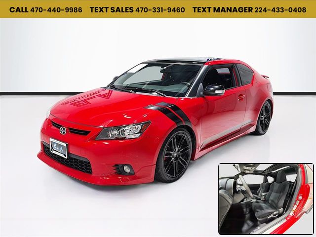 Red 2013 Scion tC RS 8.0 Coupe Front-Wheel Drive 6-Speed Automatic