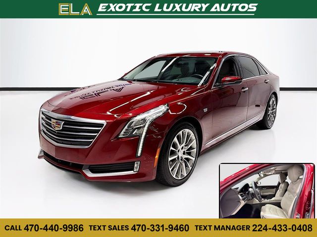 Red 2016 Cadillac CT6 Sedan All-Wheel Drive 8-Speed Automatic