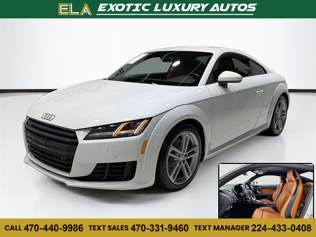 White 2016 Audi TT Coupe All-Wheel Drive 6-Speed Automatic