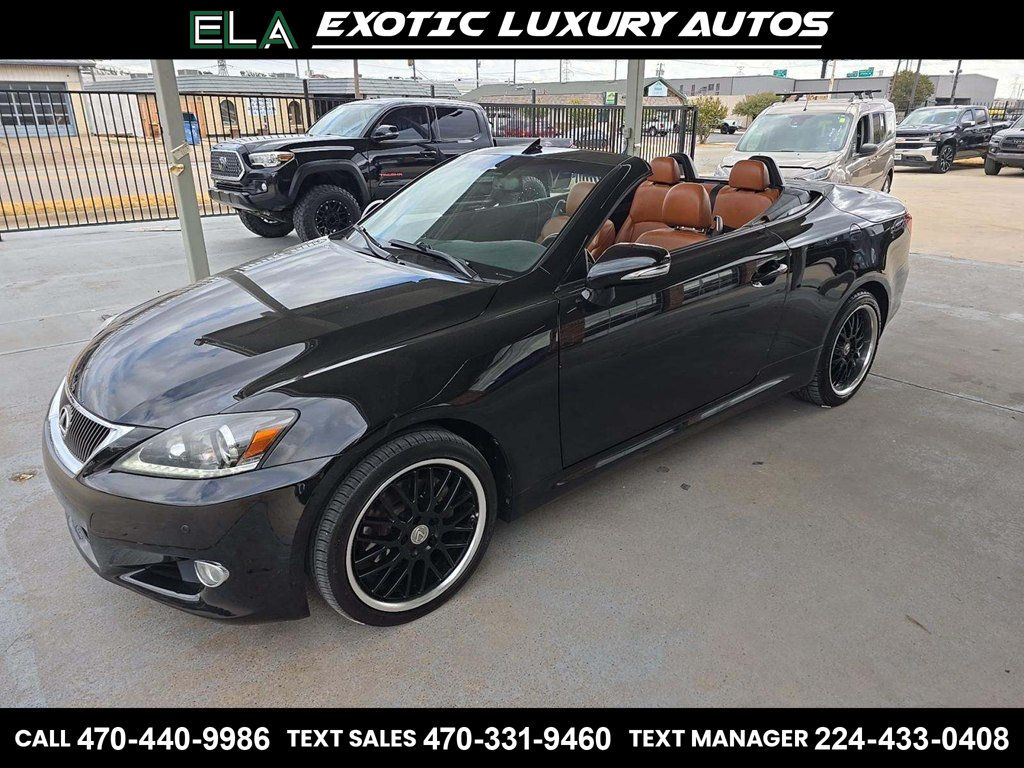 2013 Lexus IS 250C Convertible RWD