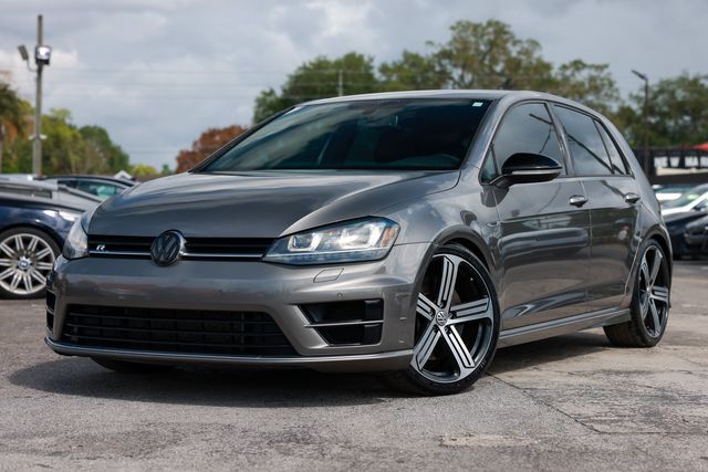 Limestone Gray Metallic 2015 Volkswagen Golf R AWD Hatchback All-Wheel Drive 6-Speed Automatic