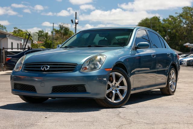 Lakeshore Slate Metallic 2005 INFINITI G35 Sedan RWD Sedan Rear-Wheel Drive Automatic
