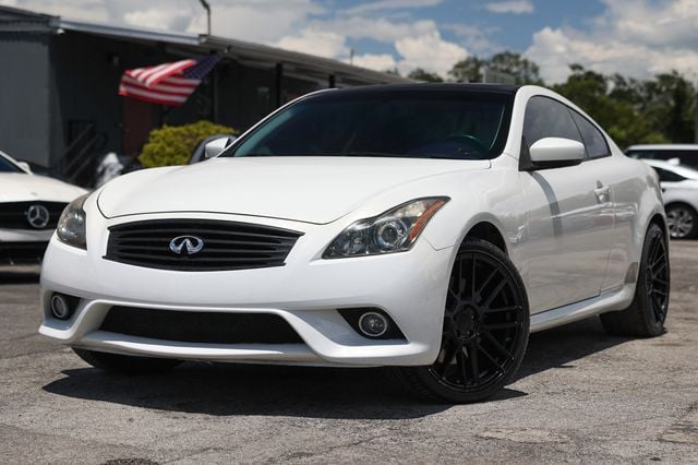 Moonlight White 2014 INFINITI Q60 Coupe AWD Coupe All-Wheel Drive Automatic