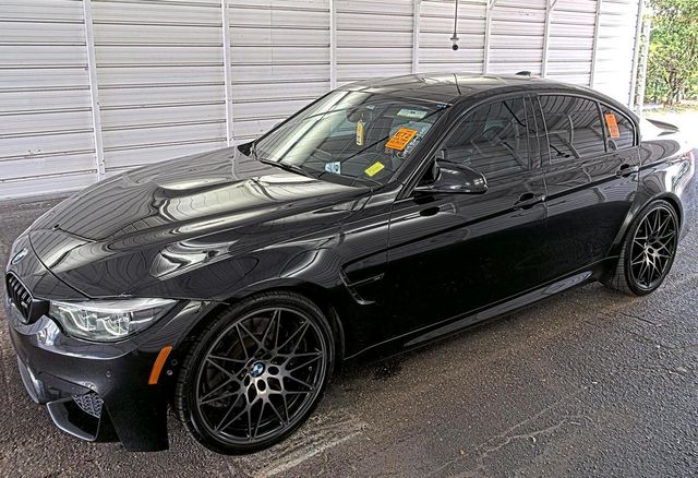 Azurite Black Metallic 2018 BMW M3 Sedan RWD Sedan Rear-Wheel Drive Automatic
