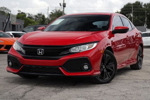Rallye Red 2017 Honda Civic Hatchback Hatchback Front-Wheel Drive Automatic
