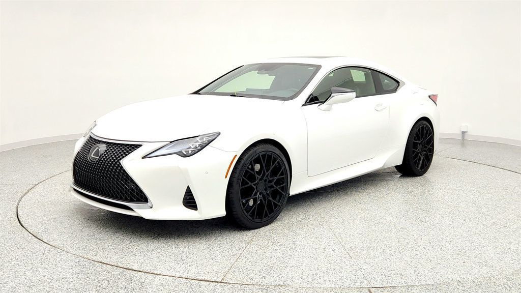 Eminent White Pearl 2023 Lexus RC 350 RWD Coupe Rear-Wheel Drive 8-Speed Automatic
