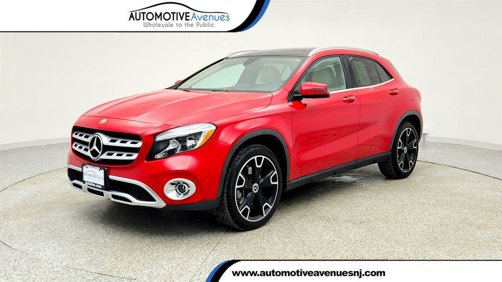 Jupiter Red 2019 Mercedes-Benz GLA 250 4MATIC SUV / Crossover All-Wheel Drive 7-Speed Automatic