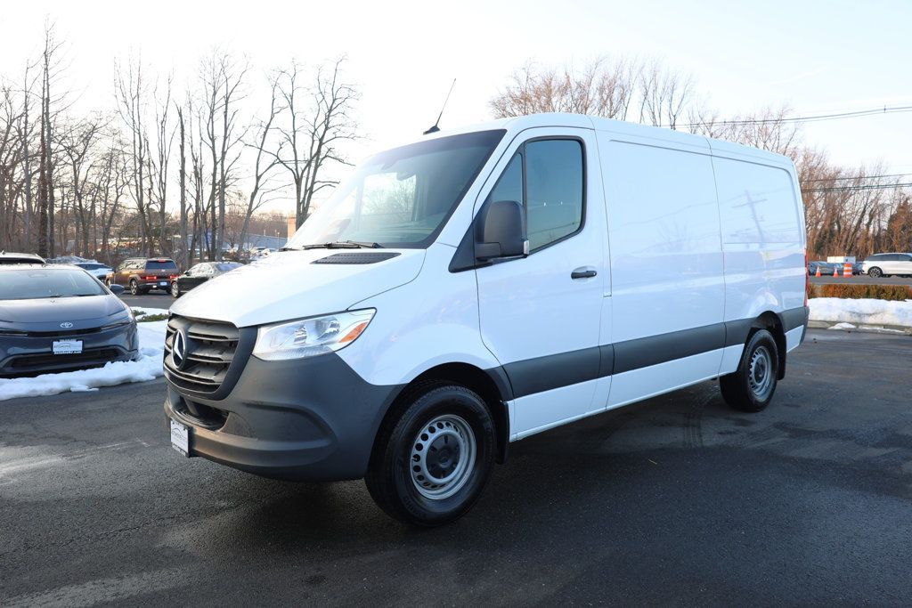 Arctic White 2025 Mercedes-Benz Sprinter Cargo 2500 144 RWD Van Rear-Wheel Drive 9-Speed Automatic