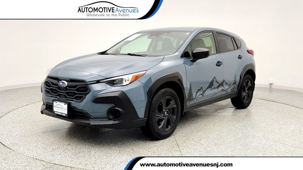 Offshore Blue Metallic 2024 Subaru Crosstrek SUV / Crossover Continuously Variable Transmission