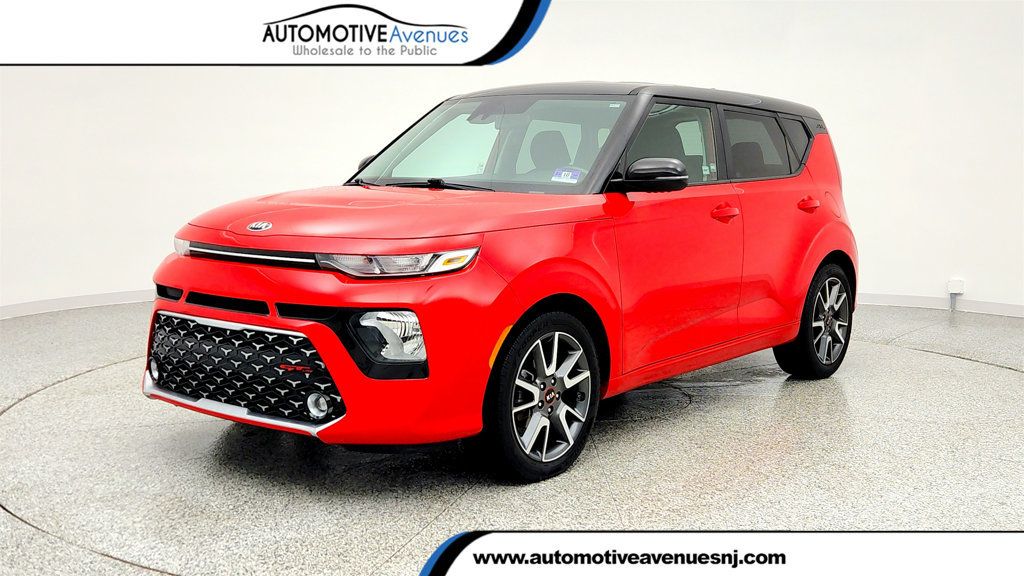 Inferno Red w/Black Roof 2020 Kia Soul GT-Line FWD SUV / Crossover Front-Wheel Drive Continuously Variable Transmission