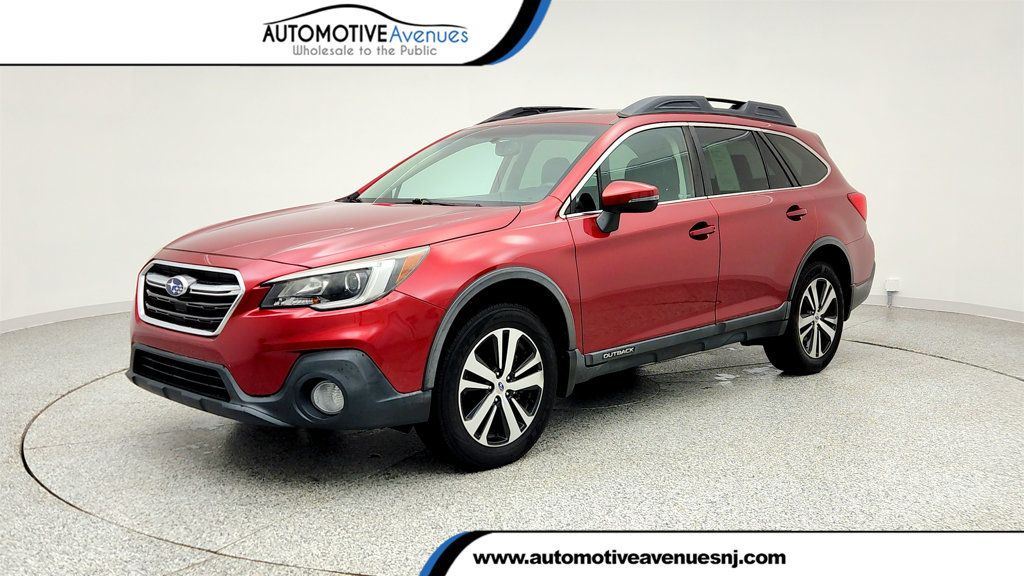 Crimson Red Pearl 2018 Subaru Outback 2.5i Limited AWD Wagon All-Wheel Drive Automatic