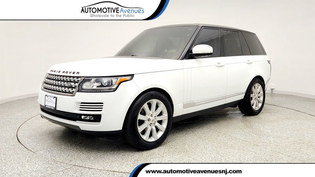 Fuji White 2016 Land Rover Range Rover V6 HSE 4WD SUV / Crossover All-Wheel Drive 8-Speed Automatic