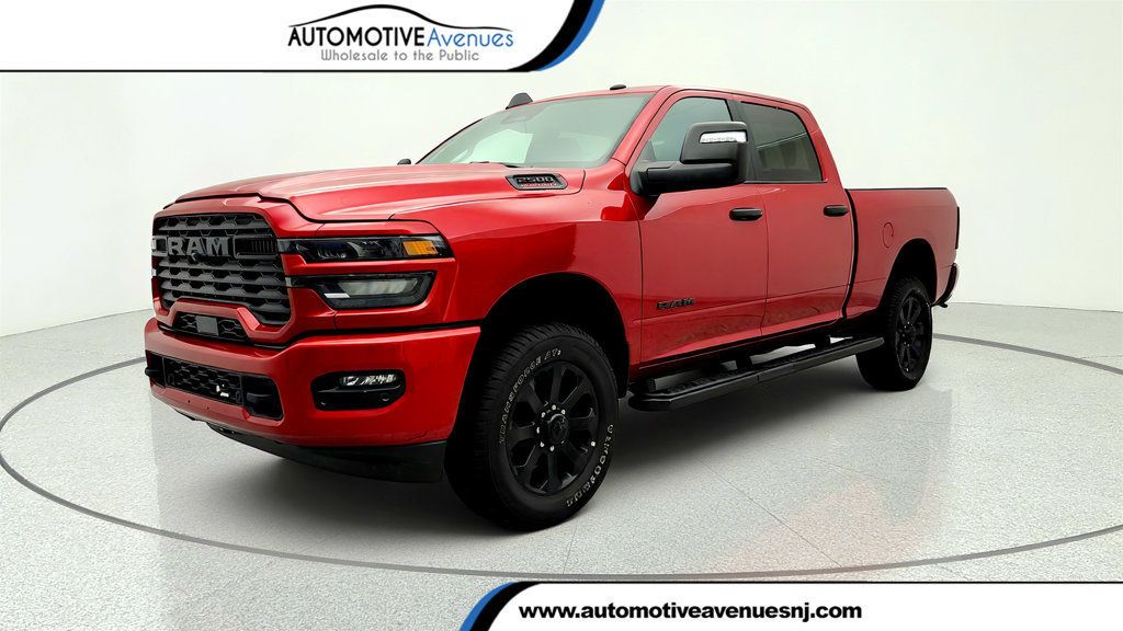 Molten Red Pearlcoat 2026 RAM 2500 Big Horn Crew Cab 4WD Pickup Truck Four-Wheel Drive 8-Speed Automatic