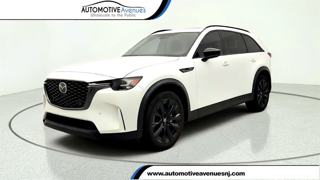Rhodium White Premium 2025 Mazda CX-90 SUV / Crossover All-Wheel Drive 8-Speed Automatic