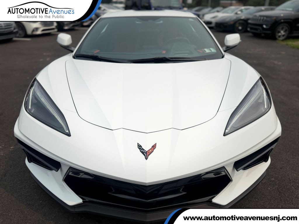 Arctic White 2023 Chevrolet Corvette Coupe Rear-Wheel Drive 8-Speed Automatic