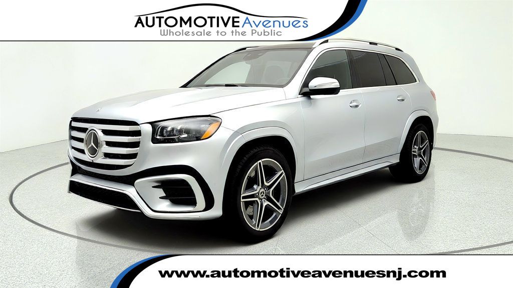 Cirrus Silver Metallic 2025 Mercedes-Benz GLS SUV / Crossover All-Wheel Drive 9-Speed Automatic