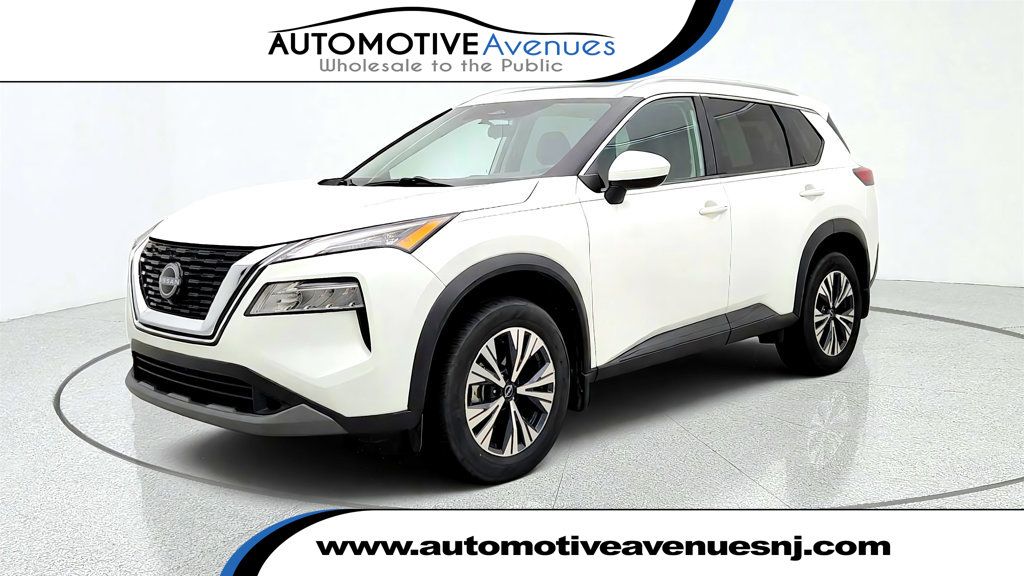 Pearl White Tricoat 2023 Nissan Rogue SUV / Crossover Front-Wheel Drive