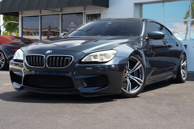 Black 2016 BMW M6 Sedan Rear-Wheel Drive 7-Speed Automatic