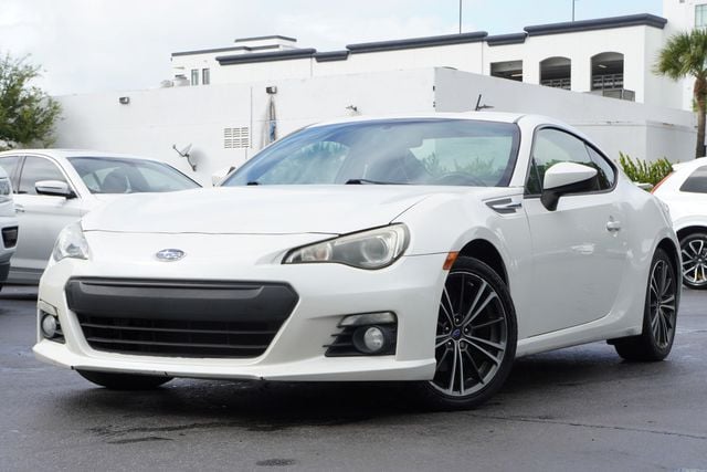 White 2014 Subaru BRZ Coupe Rear-Wheel Drive 6-Speed Automatic