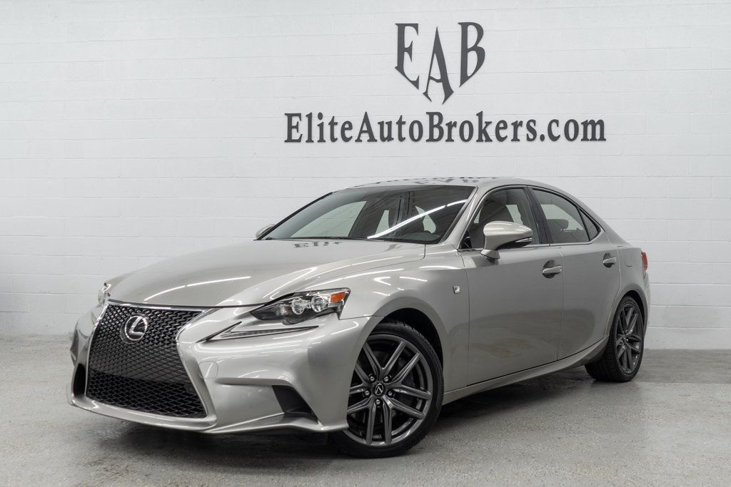 Atomic Silver 2015 Lexus IS Sedan All-Wheel Drive 6-Speed Automatic
