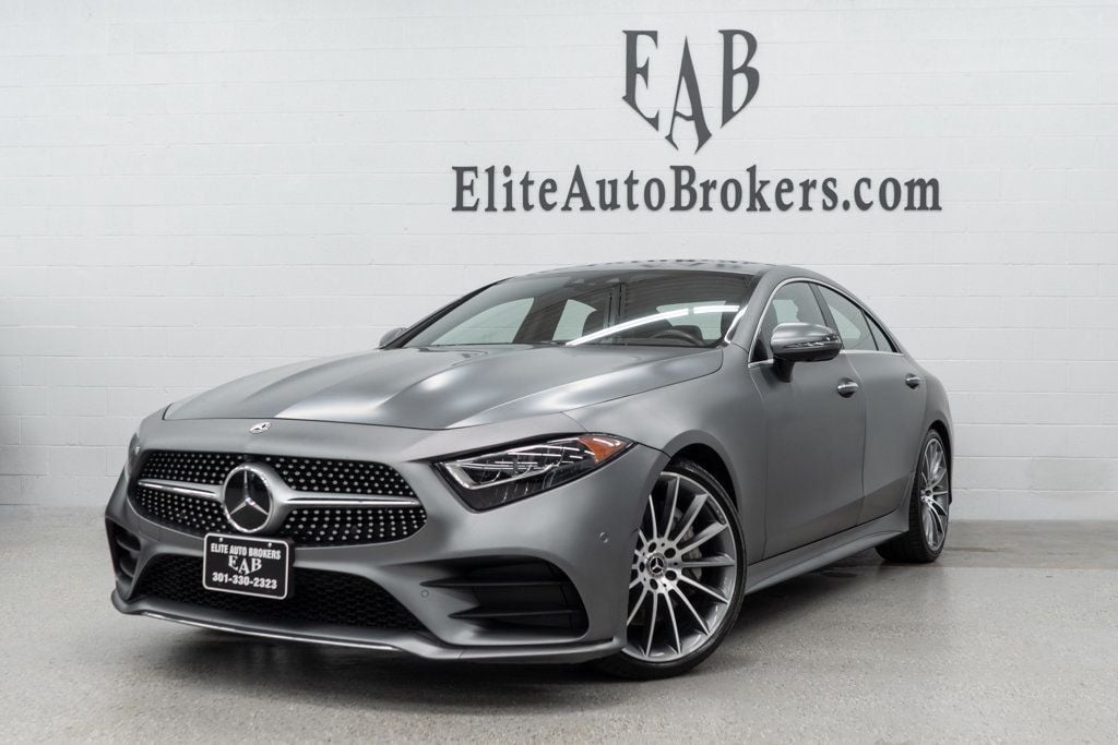 Gray (designo Selenite Grey Magno) 2020 Mercedes-Benz CLS Coupe Rear-Wheel Drive 9-Speed Automatic