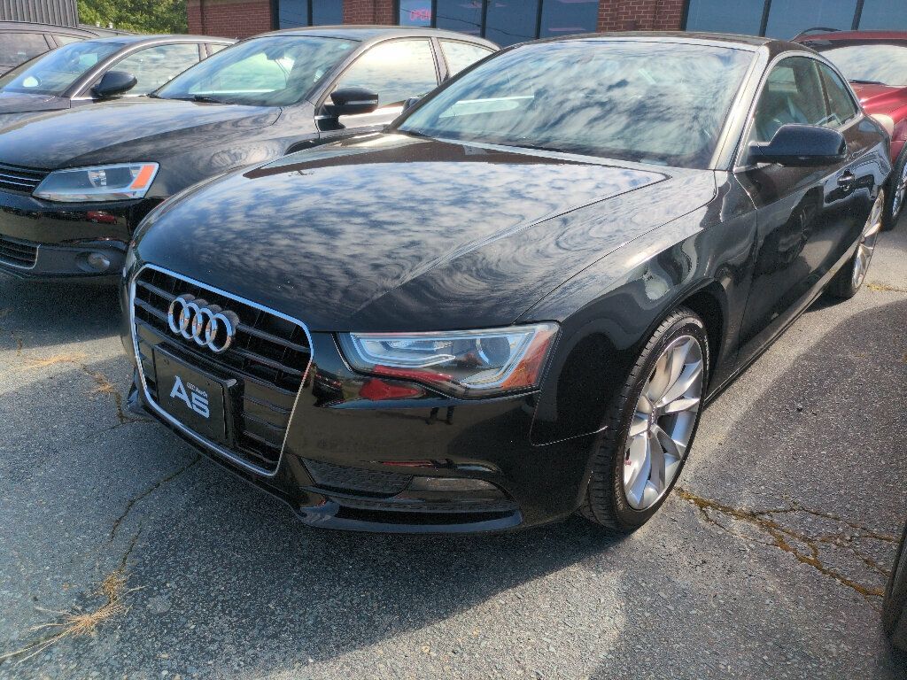 Brilliant Black 2014 Audi A5 2.0T quattro Premium Plus Coupe AWD Coupe All-Wheel Drive 8-Speed Automatic