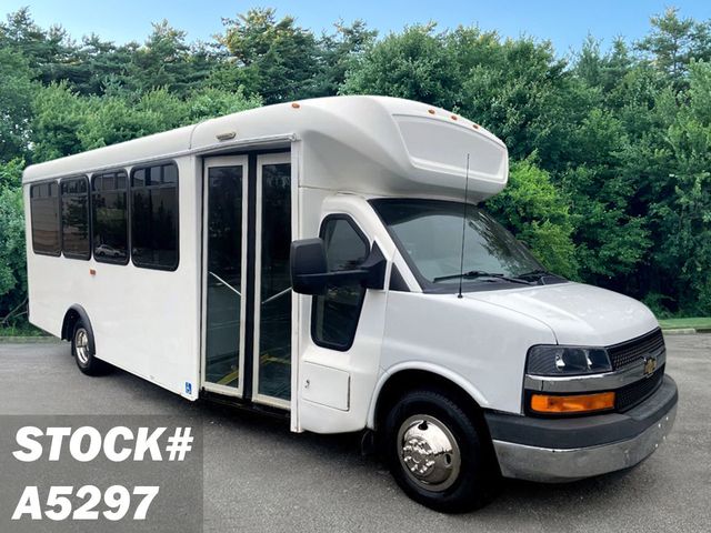 2015 Chevrolet Express G4500 Non-CDL Wheelchair Shuttle Bus