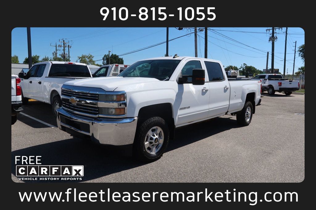 Summit White 2016 Chevrolet Silverado 2500HD Pickup Truck Four-Wheel Drive 6-Speed Automatic