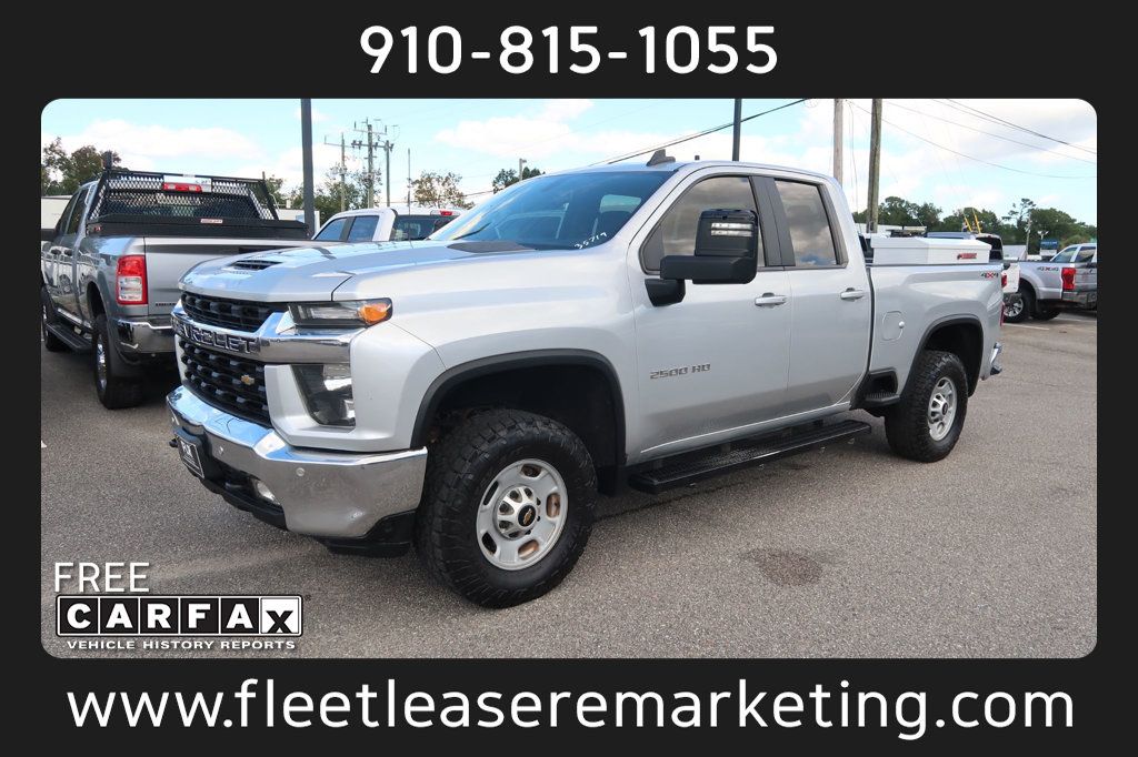 Silver Ice Metallic 2023 Chevrolet Silverado 2500HD Pickup Truck Four-Wheel Drive 6-Speed Automatic