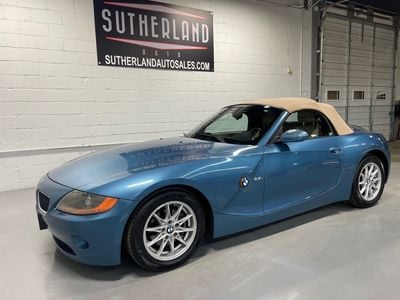 2003 Used BMW Z4 2003 BMW Z4 2.5i Roadster at Sutherland Auto