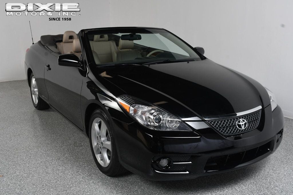 Black 2008 Toyota Camry Solara Coupe Front-Wheel Drive 5-Speed Automatic