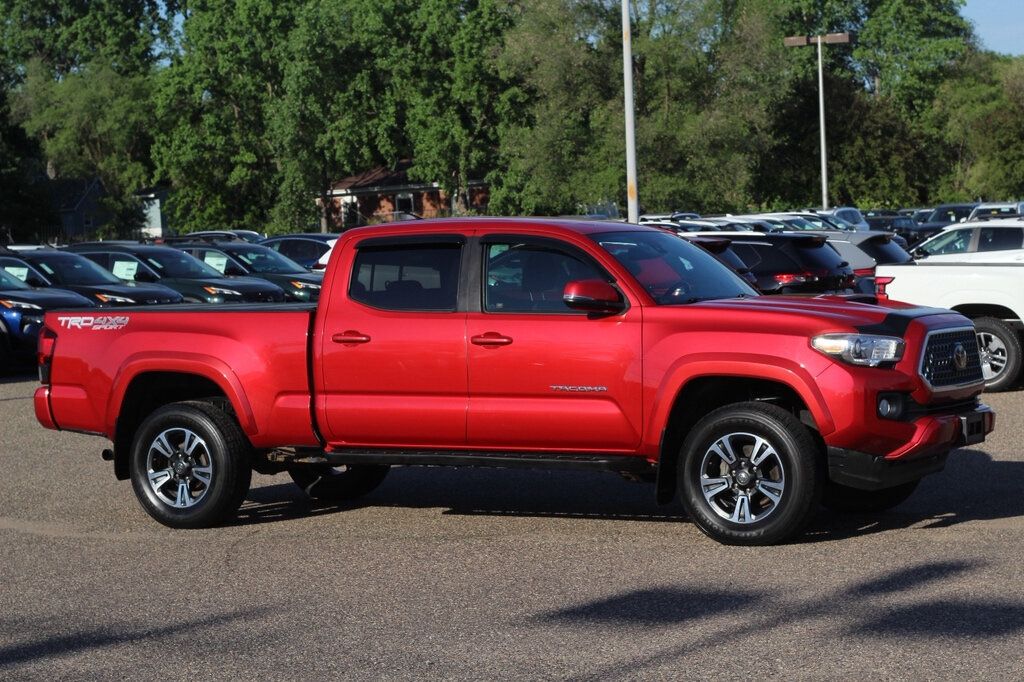 Red 2019 Toyota Tacoma Pickup Truck Four-Wheel Drive 6-Speed Automatic