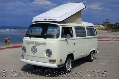 1971 Used Volkswagen Westfalia Bus Type 2 Bay Window Pop Top At Cardiff Classics Serving Encinitas Ca Iid