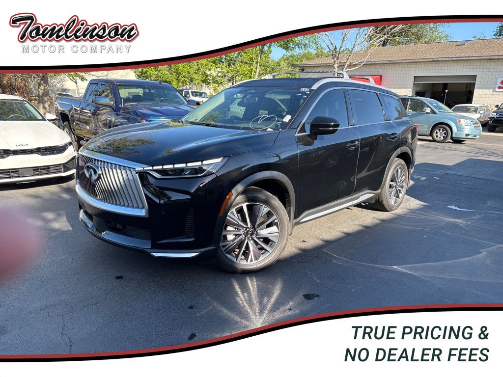 MINERAL BLACK 2026 INFINITI QX60 Luxe FWD SUV / Crossover Front-Wheel Drive 9-Speed Automatic