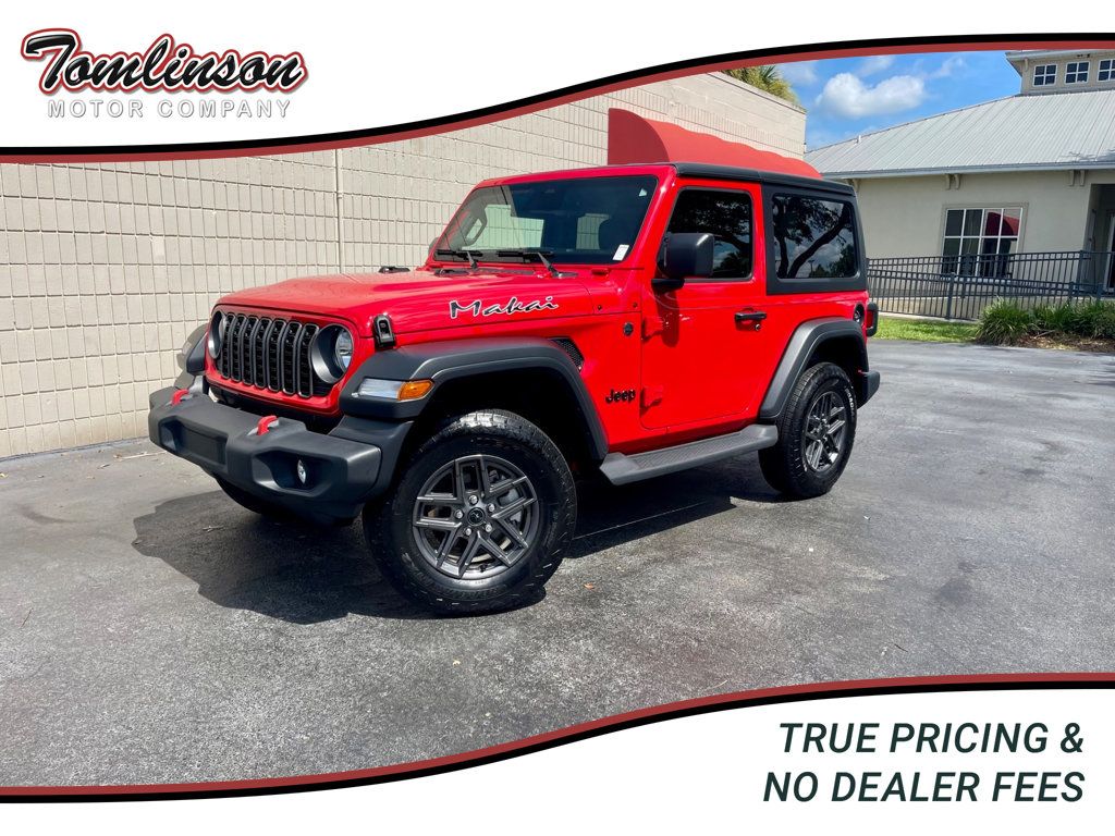 FIRECRACKER RED CLEARCOAT 2026 Jeep Wrangler SUV / Crossover Four-Wheel Drive 6-Speed Automatic
