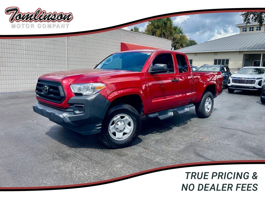 Barcelona Red Metallic 2022 Toyota Tacoma Pickup Truck 4X2 6-Speed Automatic