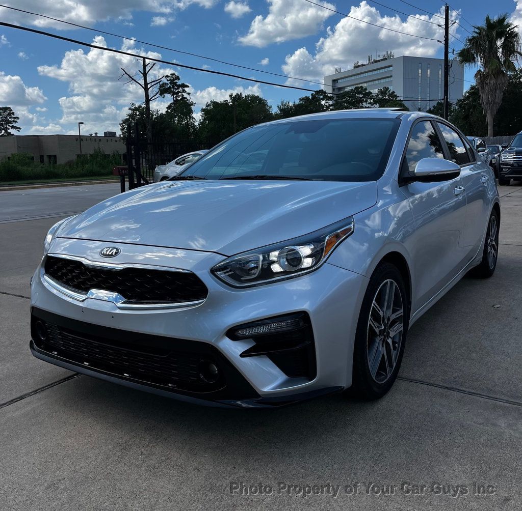 Silky Silver 2020 Kia Forte Sedan Front-Wheel Drive Automatic