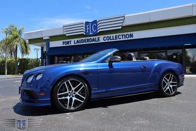 2018 Used Bentley Continental GT Supersports Convertible at Fort