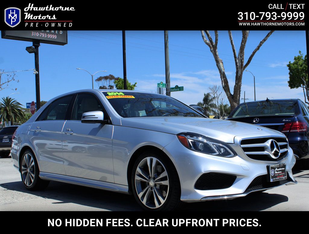 2014 Mercedes-Benz E-Class E 350 4MATIC